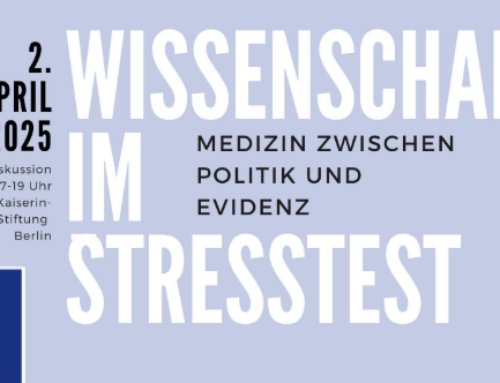 04. März 2025 – „Wissenschaft im Stresstest“, Podiumsdiskussion am 2. April 2025 in Berlin